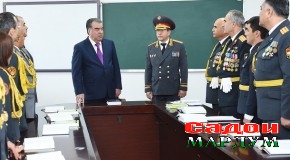 Академияи Вазорати корҳои дохилии Ҷумҳурии Тоҷикистон соҳиби бинои нав гардид