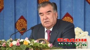 Суханронии Пешвои миллат Эмомалӣ Раҳмон дар мулоқот бо роҳбарон ва сокинони ноҳияи Шамсиддин Шоҳин, 13 сентябри соли 2017