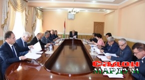 Дар Шӯрои Маҷлиси намояндагони Маҷлиси Олии Ҷумҳурии Тоҷикистон