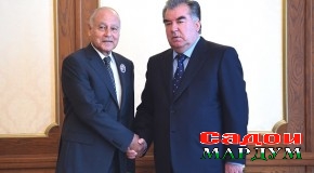 Суҳбати Эмомалӣ Раҳмон бо Аҳмад Абулғайт