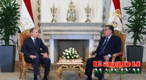 Мулоқоти Эмомалӣ Раҳмон бо Николай Патрушев