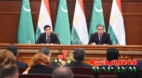 Изҳороти матбуотӣ аз рӯи натиҷаҳои сафари расмии Президенти Туркманистон Гурбонгулӣ Бердимуҳамедов