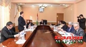 Дар Шӯрои Маҷлиси намояндагони Маҷлиси Олии Ҷумҳурии Тоҷикистон
