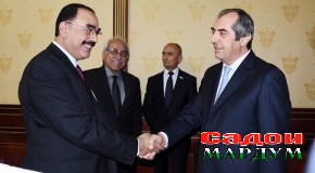 Мулоқоти Маҳмадсаид Убайдуллоев бо Муҳаммад Талҳа Маҳмуд