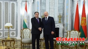 Мулоқоти Эмомалӣ Раҳмон бо Александр Лукашенко