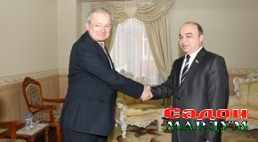 Мулоқоти Шукурҷон Зуҳуров бо дипломати Олмонӣ