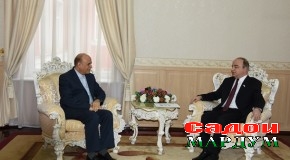 Мулоқоти Шукурҷон Зуҳуров бо Ҳуҷҷатулло Фағонӣ