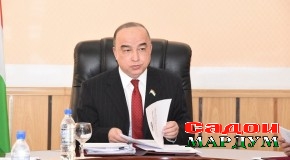 Дар Шӯрои Маҷлиси намояндагони Маҷлиси Олии Ҷумҳурии Тоҷикистон