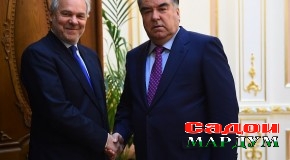 Мулоқоти Эмомалӣ Раҳмон бо Пиетро Салини