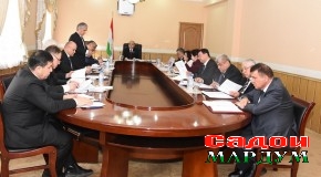 Дар Шӯрои Маҷлиси намояндагони Маҷлиси Олии Ҷумҳурии Тоҷикистон