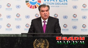 Захираҳои об меҳвари асосии рушди устувор мебошад