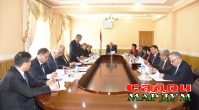 Дар Шӯрои Маҷлиси намояндагони Маҷлиси Олии Ҷумҳурии Тоҷикистон