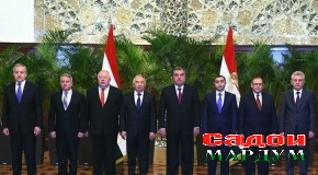 Қабули эътимоднома аз панҷ сафири нав