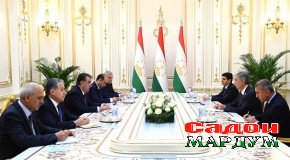 Мулоқоти Эмомалӣ Раҳмон бо Халил Иброҳим Акча