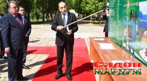Боғи «Дӯстии халқҳо» ба номаш муносиб хоҳад шуд