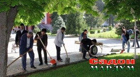 Кормандони Маҷлиси намояндагон дар корҳои ободонӣ низ фаъоланд
