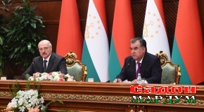 Изҳороти матбуотии Президенти Ҷумҳурии Тоҷикистон Эмомалӣ Раҳмон пас аз мулоқоту музокирот бо Президенти Ҷумҳурии Беларус Александр Лукашенко