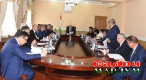 Дар Шӯрои Маҷлиси намояндагони Маҷлиси Олии Ҷумҳурии Тоҷикистон