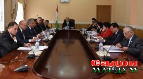 Дар Шӯрои Маҷлиси намояндагони Маҷлиси Олии Ҷумҳурии Тоҷикистон