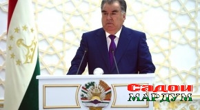 Суханронии Пешвои миллат муҳтарам Эмомалӣ Раҳмон дар мулоқот бо роҳбарону фаъолони вилояти Суғд