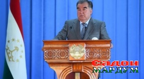 Суханронии Пешвои миллат муҳтарам Эмомалӣ Раҳмон дар мулоқот бо роҳбарону фаъолон ва сокинони вилояти Хатлон