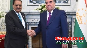Сафари расмии Президенти Ҷумҳурии Исломии Покистон ба Тоҷикистон