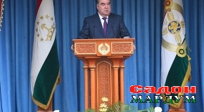 Суханронии Асосгузори сулҳу ваҳдати миллӣ — Пешвои миллат, Президенти Ҷумҳурии Тоҷикистон муҳтарам Эмомалӣ Раҳмон дар маросими ифтитоҳи бинои нави таълимии муассисаи таҳсилоти миёнаи умумии № 31-и ноҳияи Шоҳмансури шаҳри Душанбе