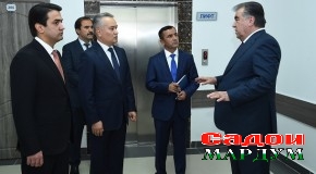 Ифтитоҳи иншооти муҳим дар шаҳри Душанбе