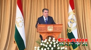 Суханронии Президенти ҷумҳурии Тоҷикистон Эмомалӣ Раҳмон дар маросими ифтитоҳи муассисаи таҳсилоти миёнаи умумии №55 дар ноҳияи Шоҳмансури шаҳри Душанбе 28 августи соли 2018