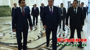 Ифтитоҳи иншооти нав дар шаҳри Душанбе