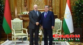 Мулоқоти Эмомалӣ Раҳмон бо Александр Лукашенко
