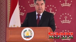 Суханронии Сарвари давлат Эмомалӣ Раҳмон дар мулоқот бо роҳбарону фаъолони ноҳияи Ҷаббор Расулов