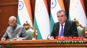 Изҳороти матбуотӣ пас аз музокирот бо Президенти Ҷумҳурии Ҳиндустон Шри Рам Натҳ Ковинд
