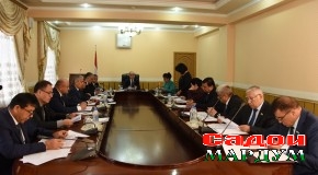 Дар Шӯрои Маҷлиси намояндагони Маҷлиси Олии Ҷумҳурии Тоҷикистон