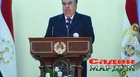 Суханронии Асосгузори сулҳу ваҳдати миллӣ — Пешвои миллат, Президенти Ҷумҳурии Тоҷикистон муҳтарам Эмомалӣ Раҳмон дар маросими оғози кори агрегати якуми Неругоҳи барқи обии «Роғун»