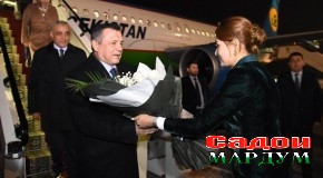 Раиси Палатаи қонунгузории Ӯзбекистон ба Тоҷикистон омад