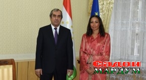 Мулоқоти Маҳмадсаид Убайдуллоев бо хонум Мэрилин Йосефсон