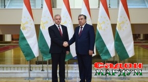Мулоқоти Эмомалӣ Раҳмон бо Станислав Зас