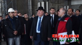 Шиносоии Пешвои миллат бо рафти корҳои сохтмонӣ