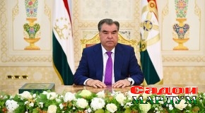 Табрикоти Асосгузори сулҳу ваҳдати миллӣ — Пешвои миллат, Президенти Ҷумҳурии Тоҷикистон муҳтарам Эмомалӣ Раҳмон ба муносибати ҷашни Сада