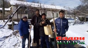 Ноҳияи Темурмалик. Дар чуқурии 70 метр дастӣ чоҳ канда, об бароварданд