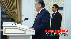 Суханронии Президенти Ҷумҳурии Тоҷикистон муҳтарам Эмомалӣ Раҳмон ба муносибати таҷлили ҷашни Наврӯз дар шаҳри Душанбе