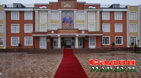 Ифтитоҳи муассисаи таҳсилоти миёнаи умумӣ дар шаҳри Душанбе