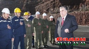 Сафари кории Пешвои миллат ба шаҳри Норак