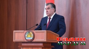 Суханронии Пешвои миллат муҳтарам Эмомалӣ Раҳмон дар маросими ифтитоҳи муассисаи таҳсилоти миёнаи умумии рақами 6-и ноҳияи Исмоили Сомонии шаҳри Душанбе