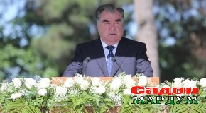 Суханронии Пешвои миллат муҳтарам Эмомалӣ Раҳмон дар маҷлиси тантанавӣ ба муносибати 25 — солагии таъсисёбии Қӯшунҳои сарҳадӣ