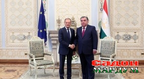 Мулоқоти Пешвои миллат бо Президенти Шӯрои Аврупо