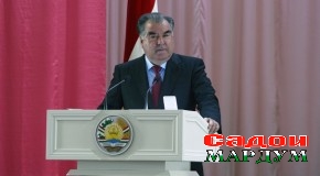 Cуханронии Пешвои миллат муҳтарам Эмомалӣ Раҳмон дар мулоқот бо сокинони ноҳияи Сангвор