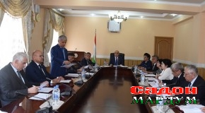 Дар Шӯрои Маҷлиси намояндагони Маҷлиси Олии Ҷумҳурии Тоҷикистон