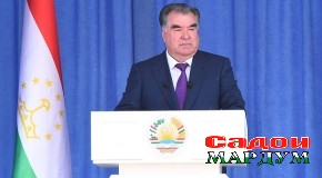 Суханронии Сарвари давлат Эмомалӣ Раҳмон дар маросими ифтитоҳи муассисаи таҳсилоти миёнаи умумии №30-и шаҳри Ваҳдат